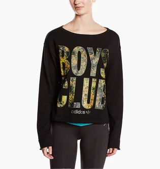 Світшот жіночий Adidas Knit Sweat Black M30338