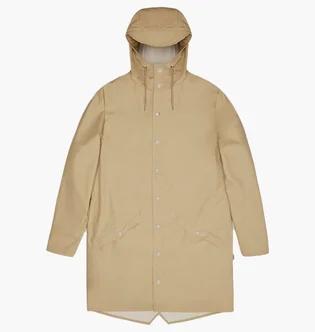 Куртка унісекс Rains Rains Long Beige 12020-24