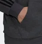 Толстовка чоловіча Adidas Essentials Fleece 3-Stripes Full-Zip Hoodie Grey HB0042
