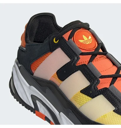 Кроссовки мужские Adidas Niteball Shoes Black/Orange ID8074