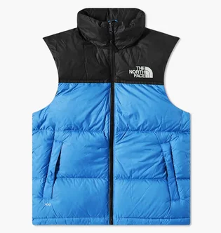 Жилетка мужская The North Face 1996 Retro Nuptse Vest Light Blue/Black NF0A3JQQLV6