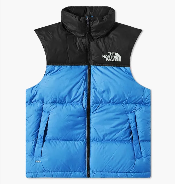 Жилетка мужская The North Face 1996 Retro Nuptse Vest Light Blue/Black NF0A3JQQLV6