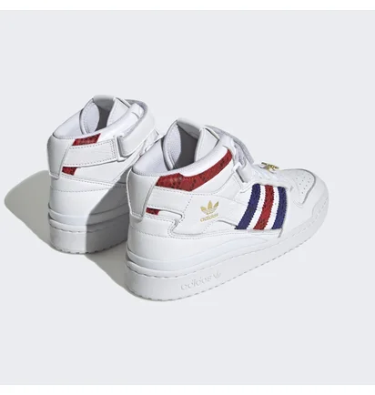 Кроссовки женские Adidas Forum Mid Shoes White ID9460