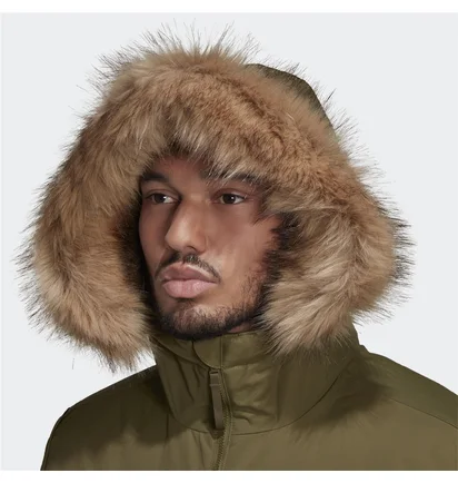 Парка чоловіча Adidas Utilitas Hooded Parka Olive GT1700