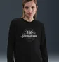 Спортивный костюм женский Nike Sportswear Club Fleece Graphic Crew Black HV2342-010__HV2346-010