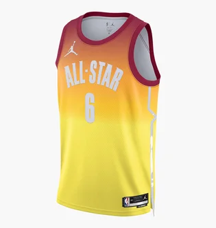 Майка мужская Air Jordan Lebron James 2023 All-Star Edition Yellow Dx6330-611