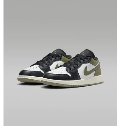 Кроссовки детские air Jordan Low (Gs) Olive/Black 553560-092