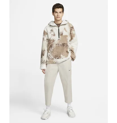 Худи мужское Nike Mens 1/2-Zip Hoodie White/Beige Dd5009-072