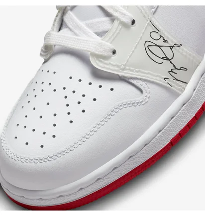 Кросівки дитячі Air Jordan 1 Mid Gs White DR6496-116