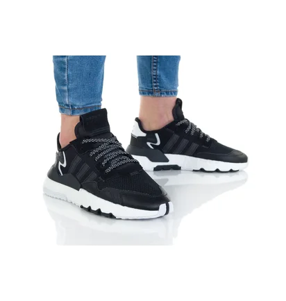 Кроссовки детские Adidas Nite Jogger Black EE6481