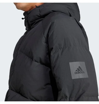 Пуховик чоловічий Adidas Big Baffle Jacket Black IK3156