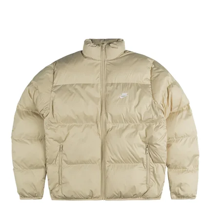 Пуховик чоловічий Nike Club Puffer Jacket Beige FB7368-126
