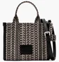 Сумка женская Marc Jacobs The Monogram Mini Tote Bag Black H021M06RE22-BEIGE-MULTI-64190