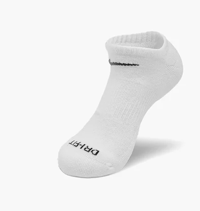 Носки унисекс Nike Everyday Plus Cushioned Training No-Show Socks (6 пар) White SX6898-100