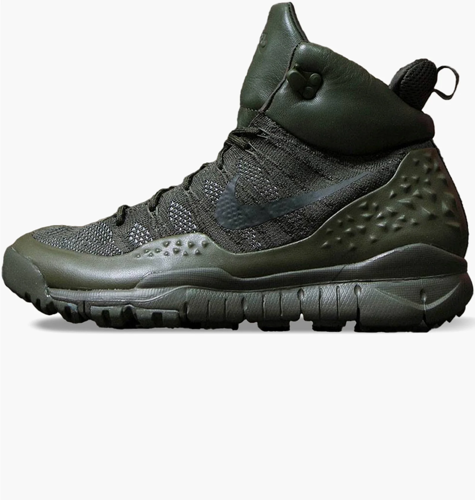Nike テックリーフ ᐉ Черевики чоловічі Nike Lupinek Flyknit Green 862505-300