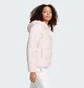 Куртка жіноча Adidas Essentials 3-Stripes Mid Down Hooded Jacket Peach IX8923