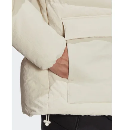 Пуховик чоловічий Adidas Big Baffle Down Jacket Beige HN9929