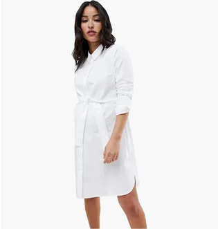 Платье женское ASOS Design Maternity Cotton Mini White 11967599