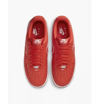 Кроссовки мужские Nike Air Force 1 Low Casual Shoes Red Dv0788-600