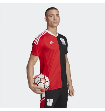 Футболка чоловіча Adidas Messi Jersey Black/Red Hi3790