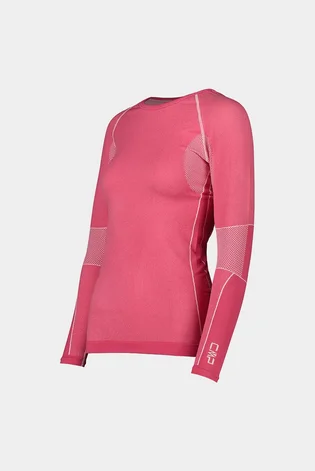 Лонгслів жіночий CMP Seamless Sweat Pink 3Y96804-B890