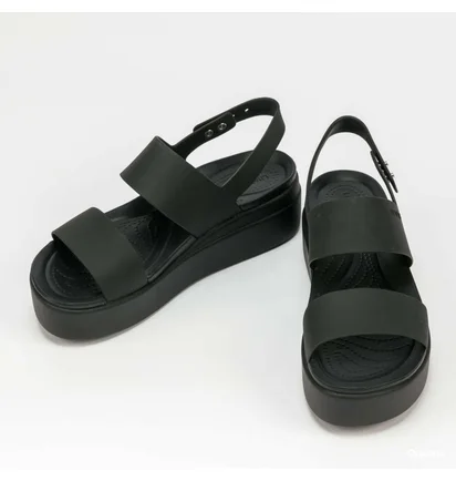 Сандали мужские CROCS Brooklyn Low Wedge Black 206453-060