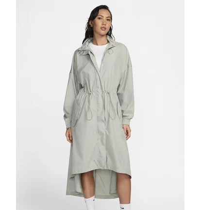 Пальто женское Nike Trencz Sportswear Essential Grey FN2843-370