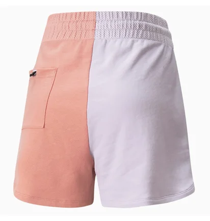 Шорты женские Puma Power High-Waist Beige/Violet 848405-17