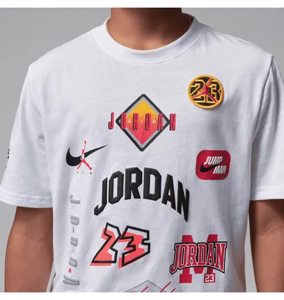 Футболка дитяча Air Jordan Dynasty Patch White 95F385-001