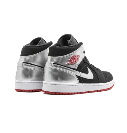 Кроссовки унисекс Air Jordan 1 Mid Black 554724-057