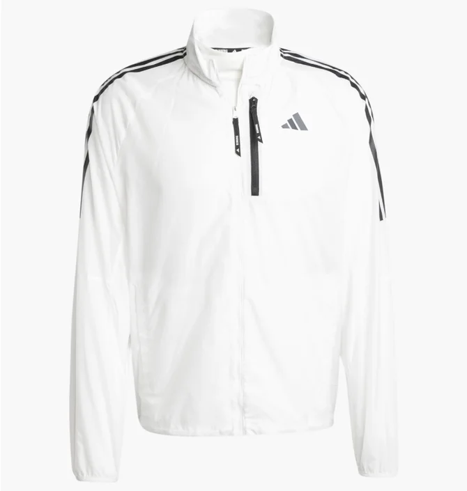Ветровка мужская Adidas Own The Run 3-Stripes White JD7760