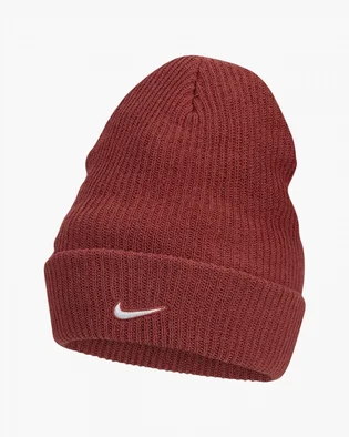 Шапка унисекс Nike Beanie Utility Swoosh Red Dv3342-691