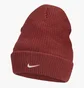Шапка унисекс Nike Beanie Utility Swoosh Red Dv3342-691