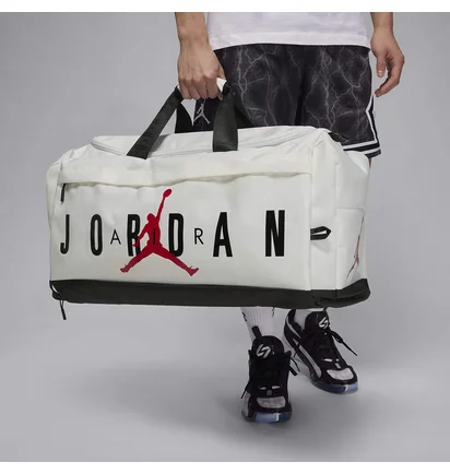 Сумка унісекс Air Jordan Velocity Duffle Bag (69L) White LM0920-001
