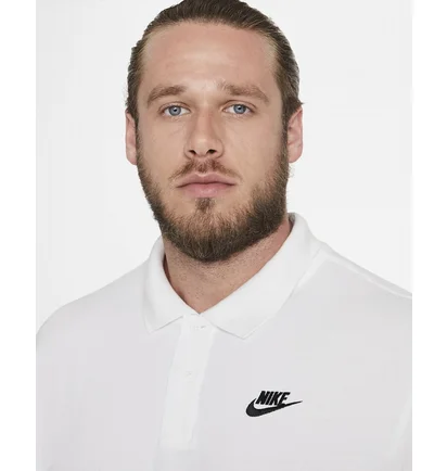 Поло мужское Nike Sportswear White CJ4456-100