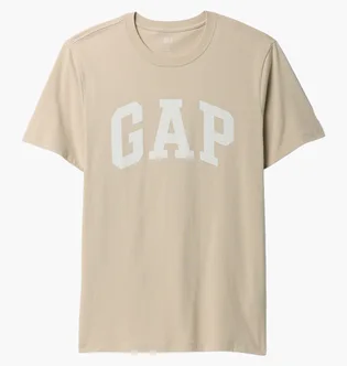 Футболка чоловіча Gap Everyday Soft Logo T-Shirt Grey 855769221