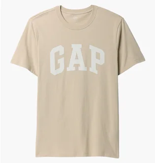 Футболка мужская Gap Everyday Soft Logo T-Shirt Grey 855769221