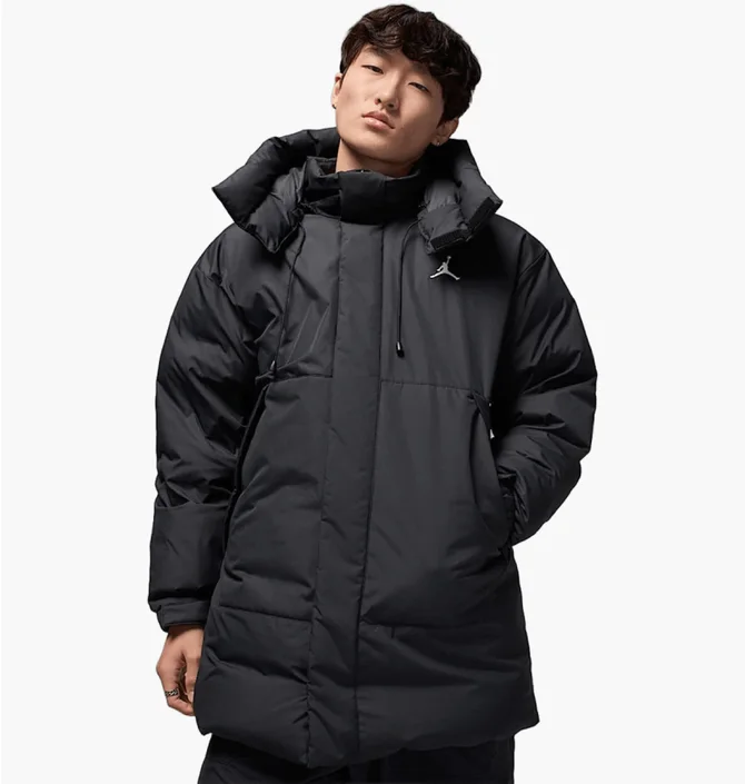 Пуховик чоловічий Air Jordan Flt Black HV0538-010