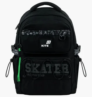 Рюкзак детский Kite Skater Black K26-1022M-2
