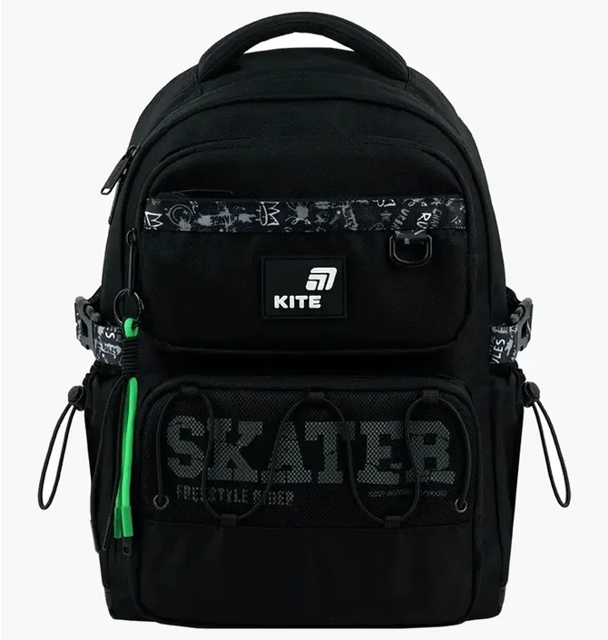 Рюкзак детский Kite Skater Black K26-1022M-2