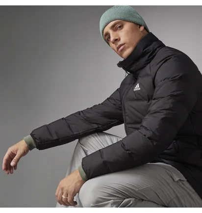 Куртка чоловіча Adidas Helionic Mid-Length Down Jacket Black FT2528