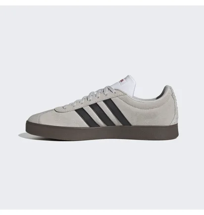 Кроссовки мужские Adidas Vl Court Lifestyle Skateboarding Suede Shoes Grey Hq1802