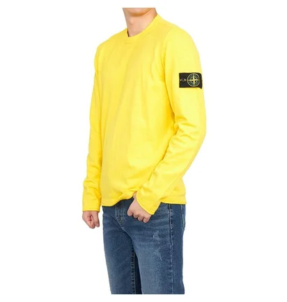 Свитшот мужской Stone Island Sweater Yellow 1015502B0-V0030