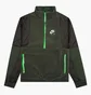 Куртка мужская Nike Sportswear Sherpa Half Zip Jacket Carbon Green Dd6446-335