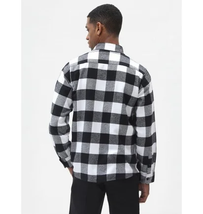 Сорочка чоловіча Dickies New Sacramento Black/White DK0A4XDZBLK1
