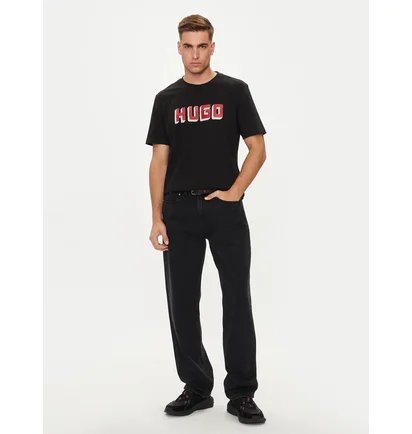 Футболка мужская Hugo Boss Daqerio Black 50516624