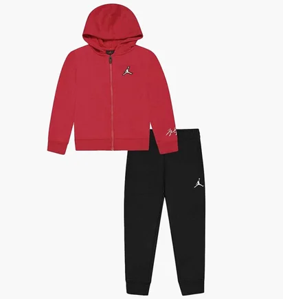 Спортивный костюм детский Air Jordan Set Bambino Red/Black 85A744-023
