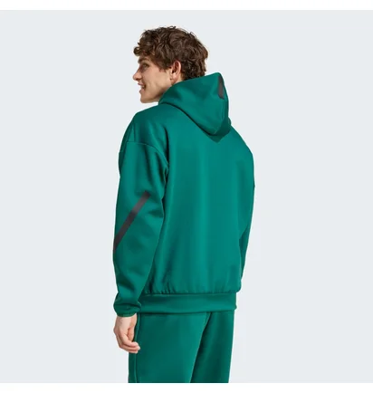 Толстовка чоловіча Adidas Z.N.E. Full-Zip Hooded Track Jacket Green JF6539