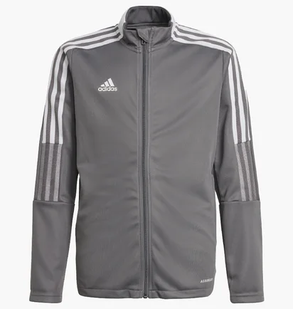Олимпийка детская Adidas Tiro 21 Track Jacket Grey Gm7311
