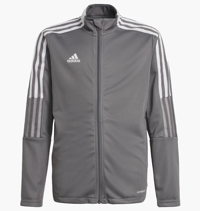 Олимпийка детская Adidas Tiro 21 Track Jacket Grey Gm7311